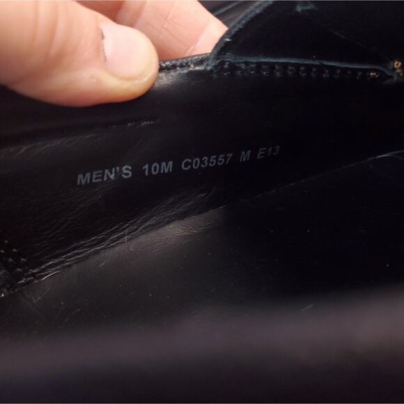 Cole Haan tucker venetian loafers shoes men's size 10 black - Picture 15 of 16